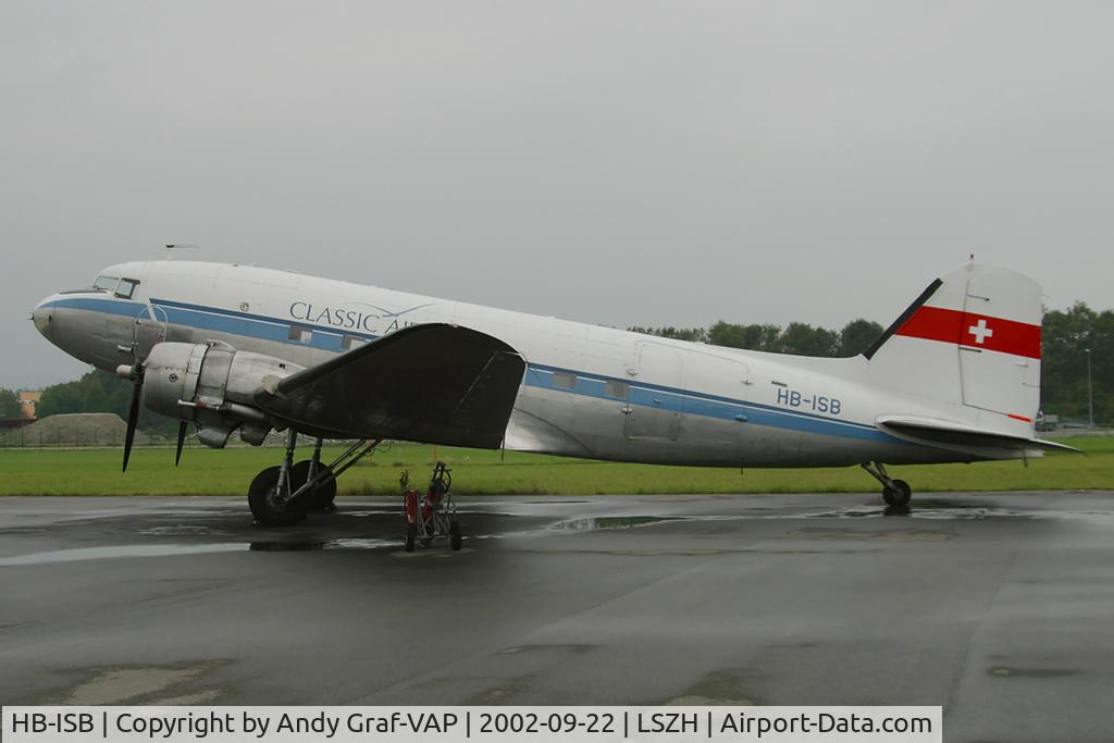 HB-ISB, 1942 Douglas DC3C-S1C3G (C-47) C/N 4666, Classic Air DC-3