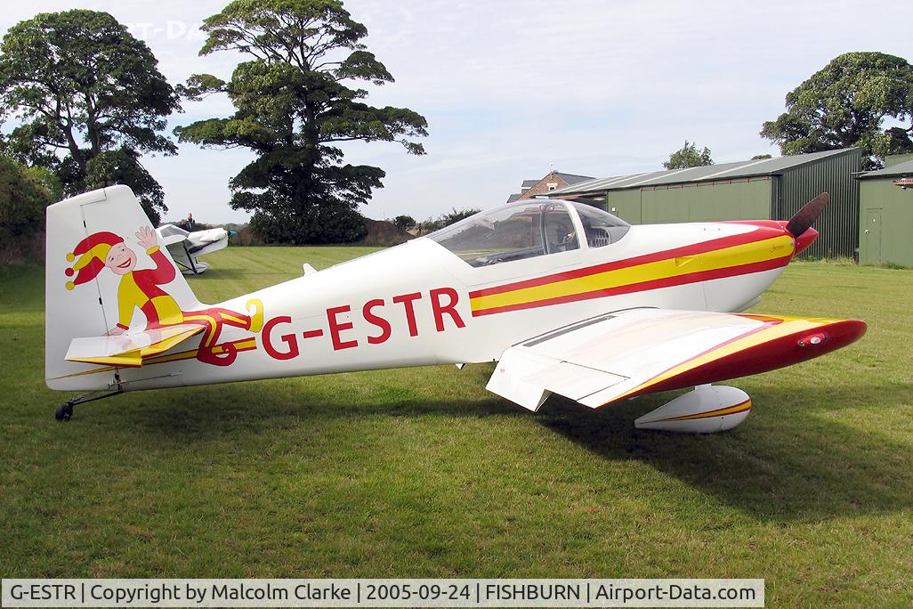 G-ESTR, 2003 Vans RV-6 C/N PFA 181A-13638, Van's RV-6 at Fishburn's VE Celebration Day in 2005.