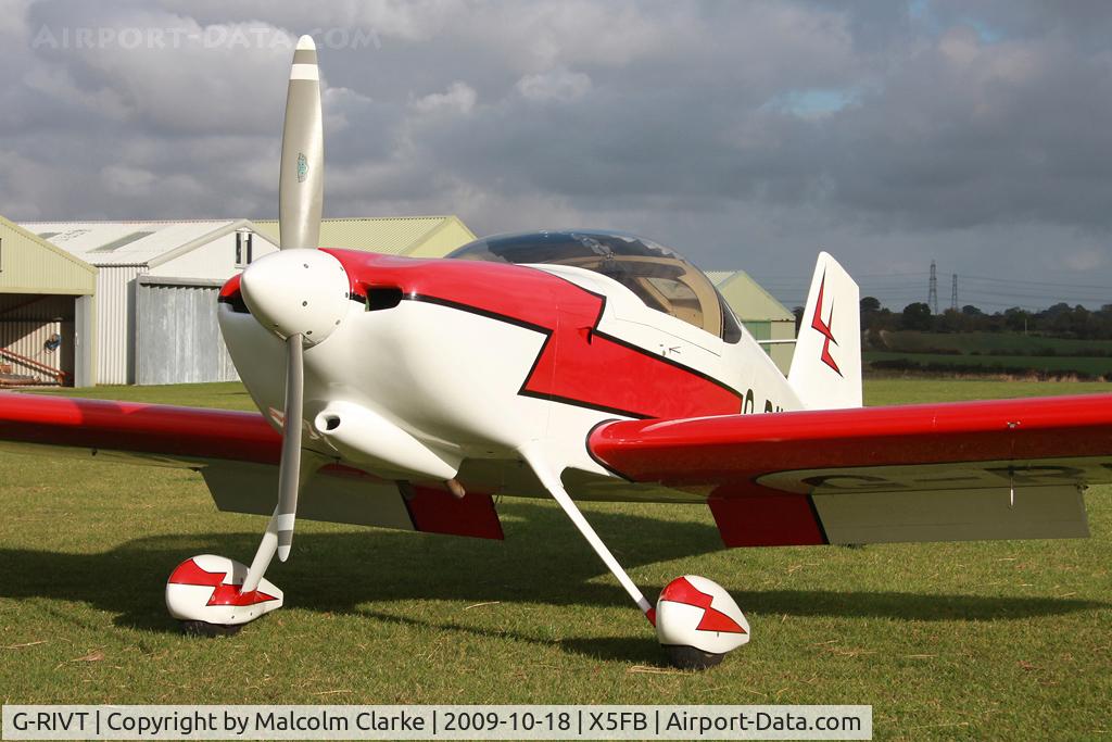 G-RIVT, 1996 Vans RV-6 C/N PFA 181-12743, Van's RV-6 at Fishburn Airfield in 2009.