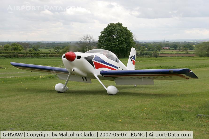 G-RVAW, 2000 Vans RV-6 C/N PFA 181-13234, Van's RV-6 at Bagby Airfield, UK in 2007.