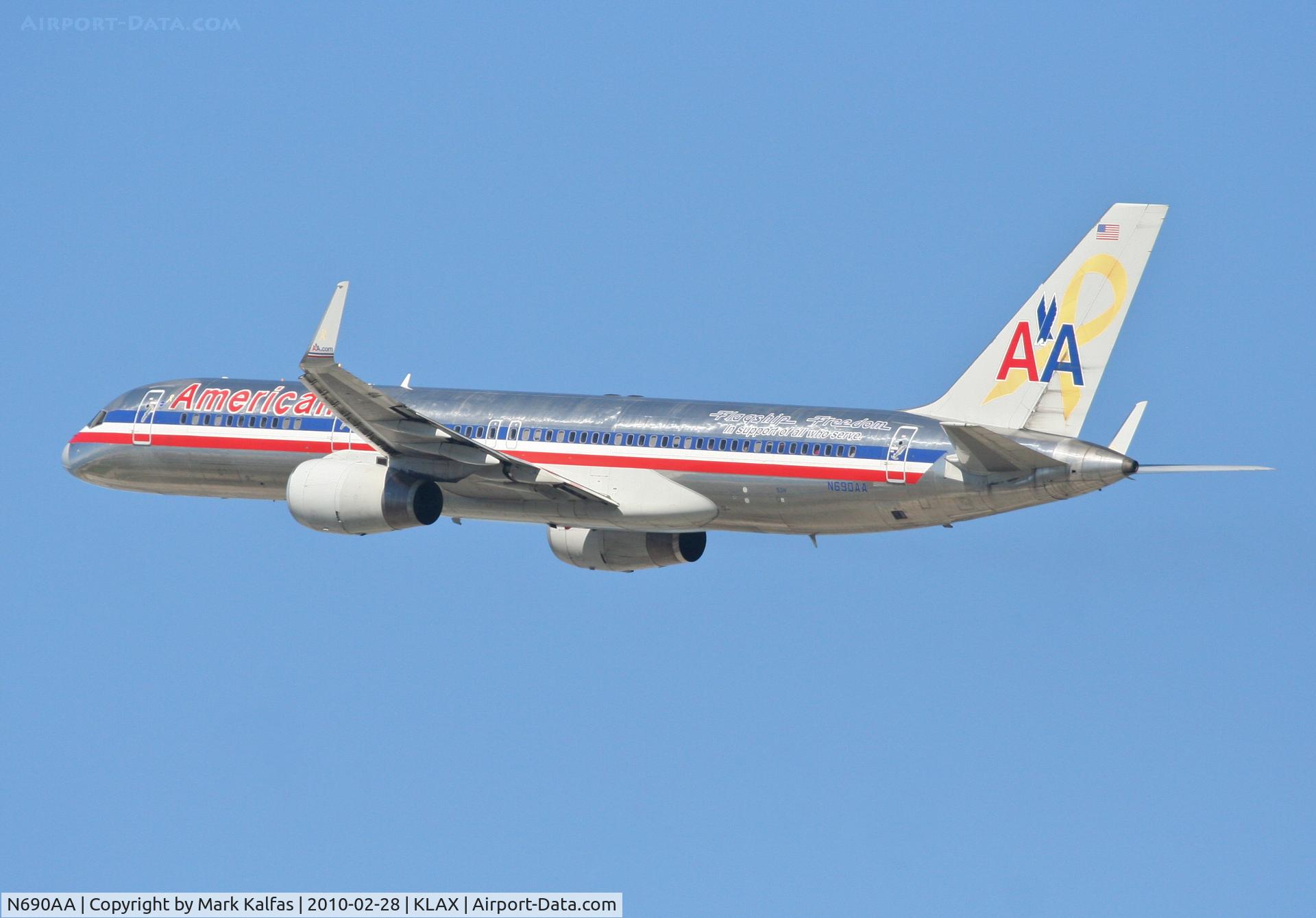 N690AA, 1993 Boeing 757-223 C/N 25696, American Airlines Boeing 757-223 