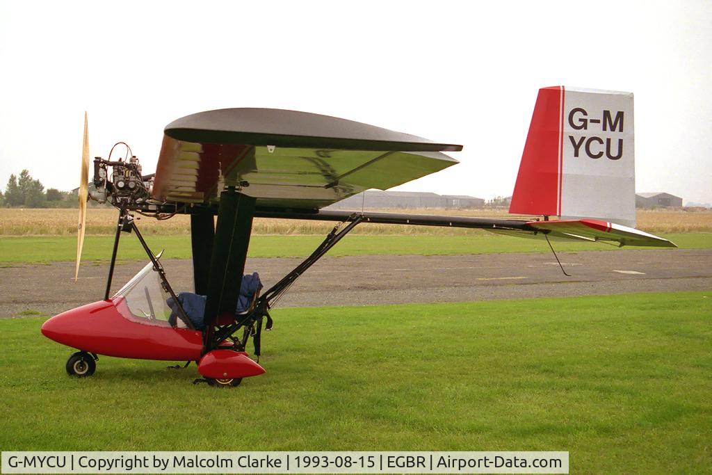 G-MYCU, 1993 Whittaker MW-6 Merlin C/N PFA 164-11627, Aerotech MW-6 Merlin at Breighton Airfield, UK in 1993.