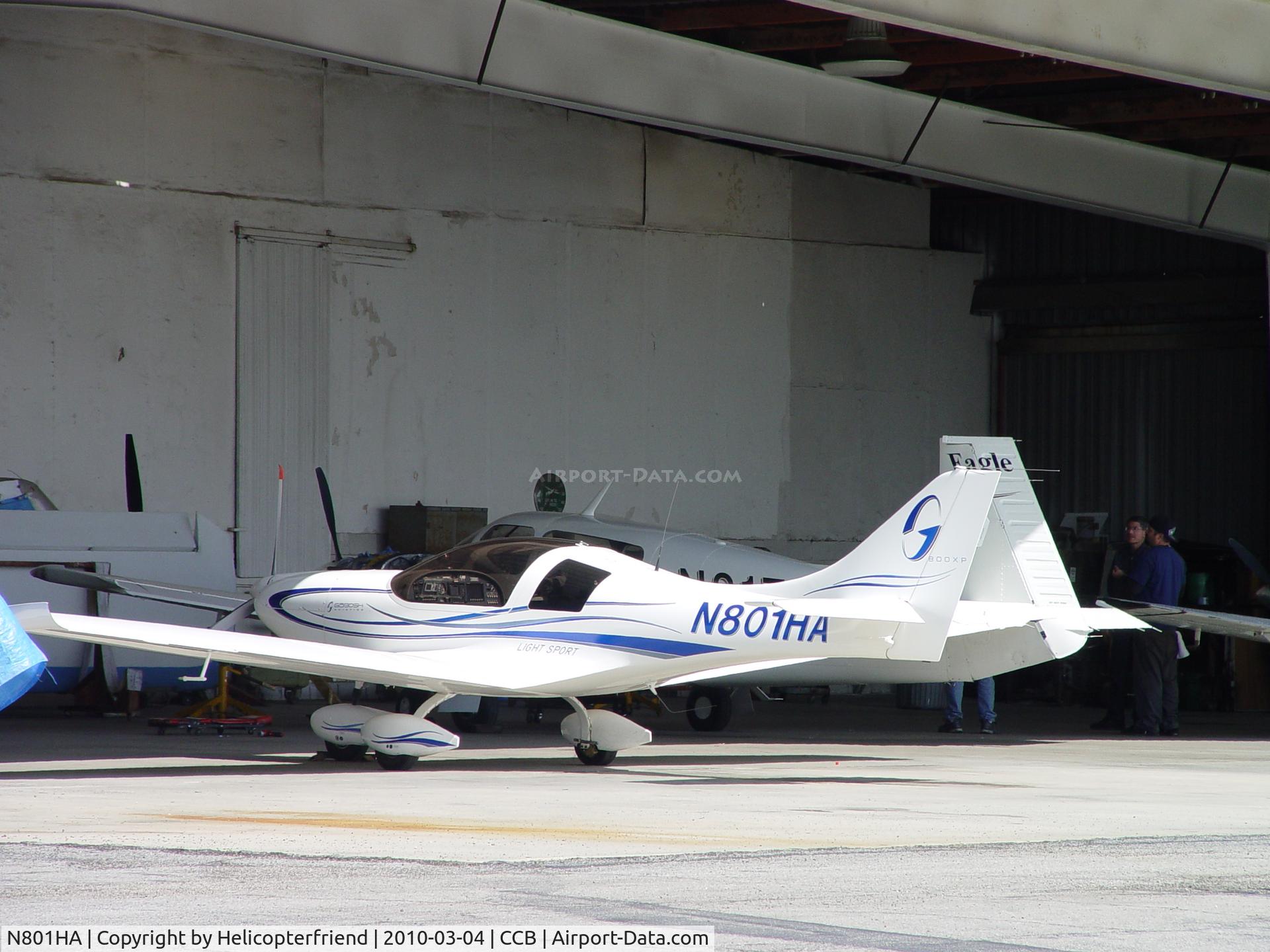 N801HA, Aveko VL-3C-1 C/N VL-3-27, Parked in Foothill Aircraft Service bay