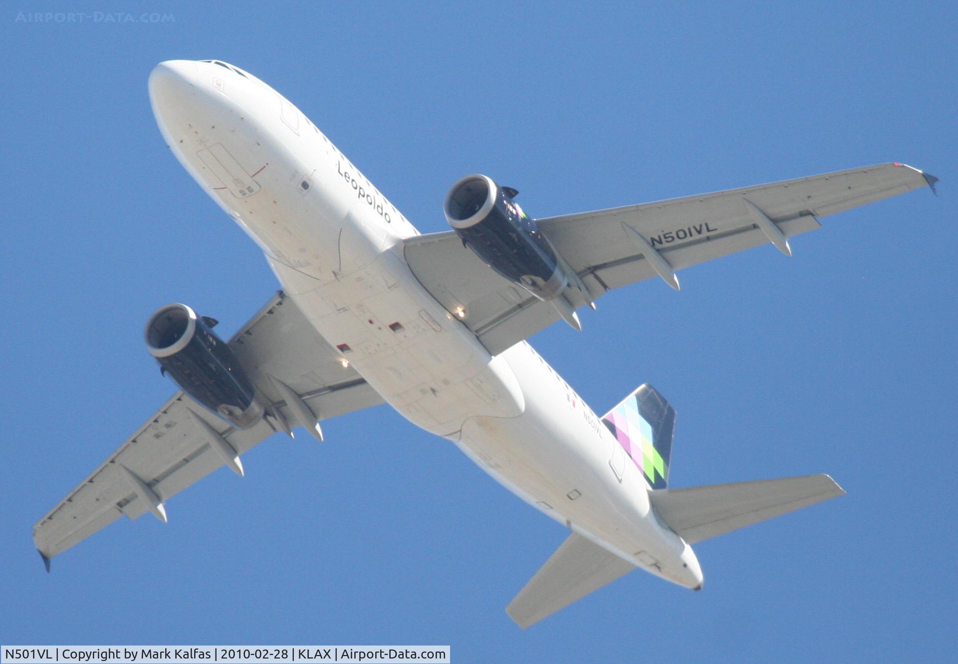 N501VL, 2007 Airbus A319-133 C/N 2979, Volaris Airbus A319-133 