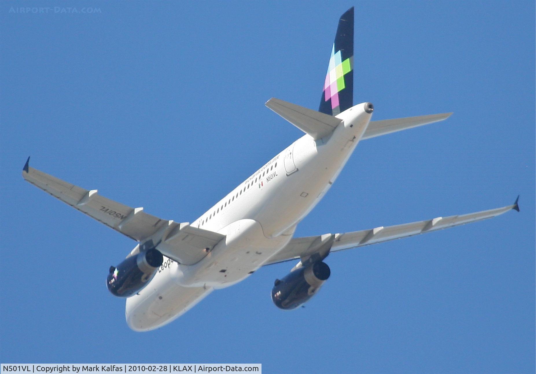 N501VL, 2007 Airbus A319-133 C/N 2979, Volaris Airbus A319-133 