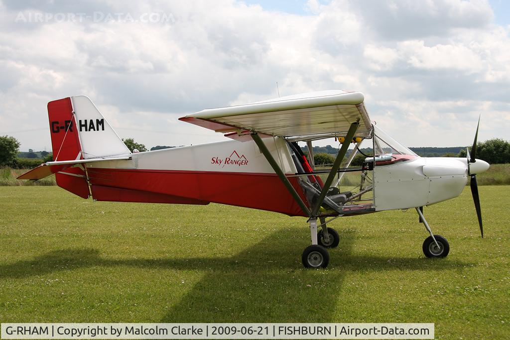 G-RHAM, 2006 Skyranger 582(1) C/N BMAA/HB/482, Best Off Skyranger 582(1) at Fishburn Airfield, UK in 2009.