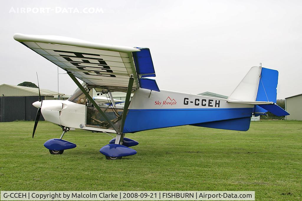 G-CCEH, 2003 Best Off Skyranger 912(2) C/N BMAA/HB/267, Best Off Skyranger 912(2) at Fishburn Airfield, UK in 2008