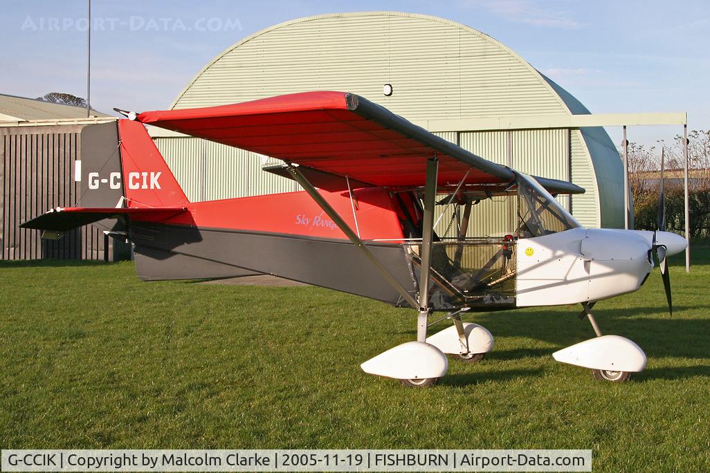 G-CCIK, 2003 Shyranger 912(2) C/N BMAA/HB/278, Best Off Skyranger 912(2) at Fishburn Airfield, UK in 2005.