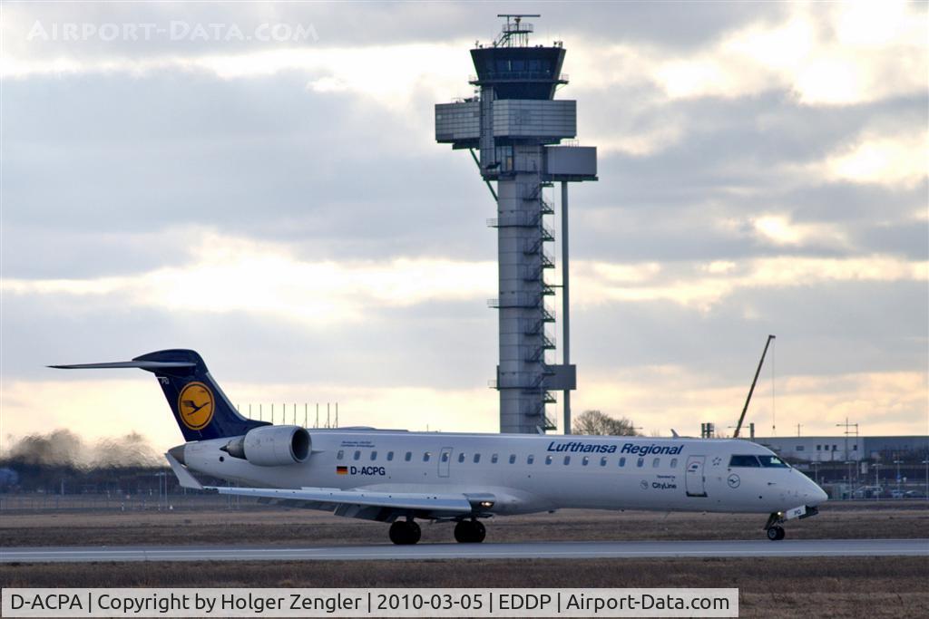 D-ACPA, 2001 Canadair CRJ-701ER (CL-600-2C10) Regional Jet C/N 10012, The daily early morning shuttle from Munich