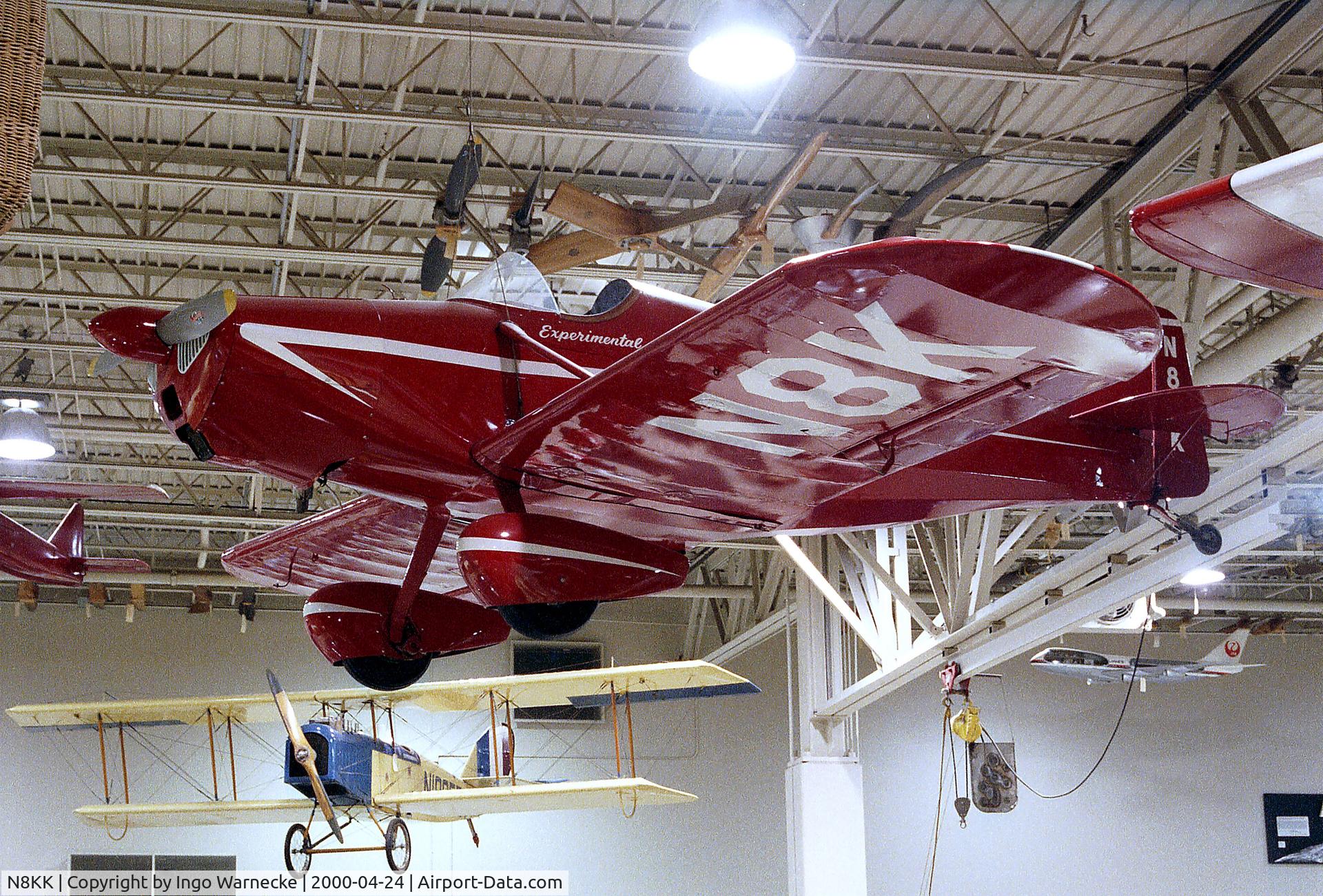 N8KK, 1953 Stits SA-3A Playboy C/N 3, Stits Playboy SA-3A at the EAA-Museum, Oshkosh WI
