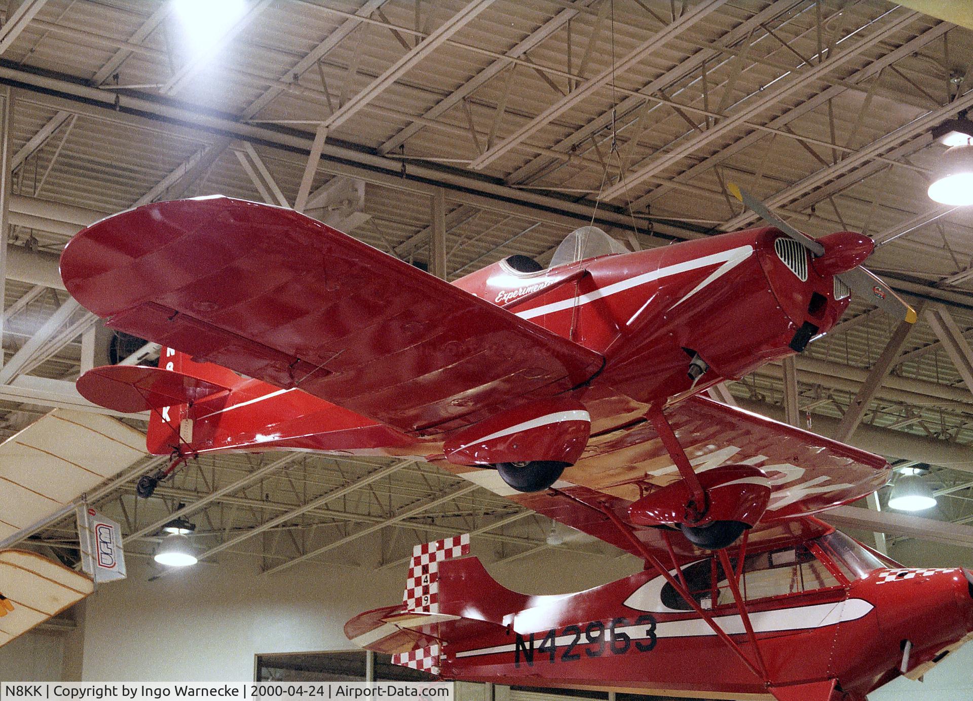 N8KK, 1953 Stits SA-3A Playboy C/N 3, Stits Playboy SA-3A at the EAA-Museum, Oshkosh WI