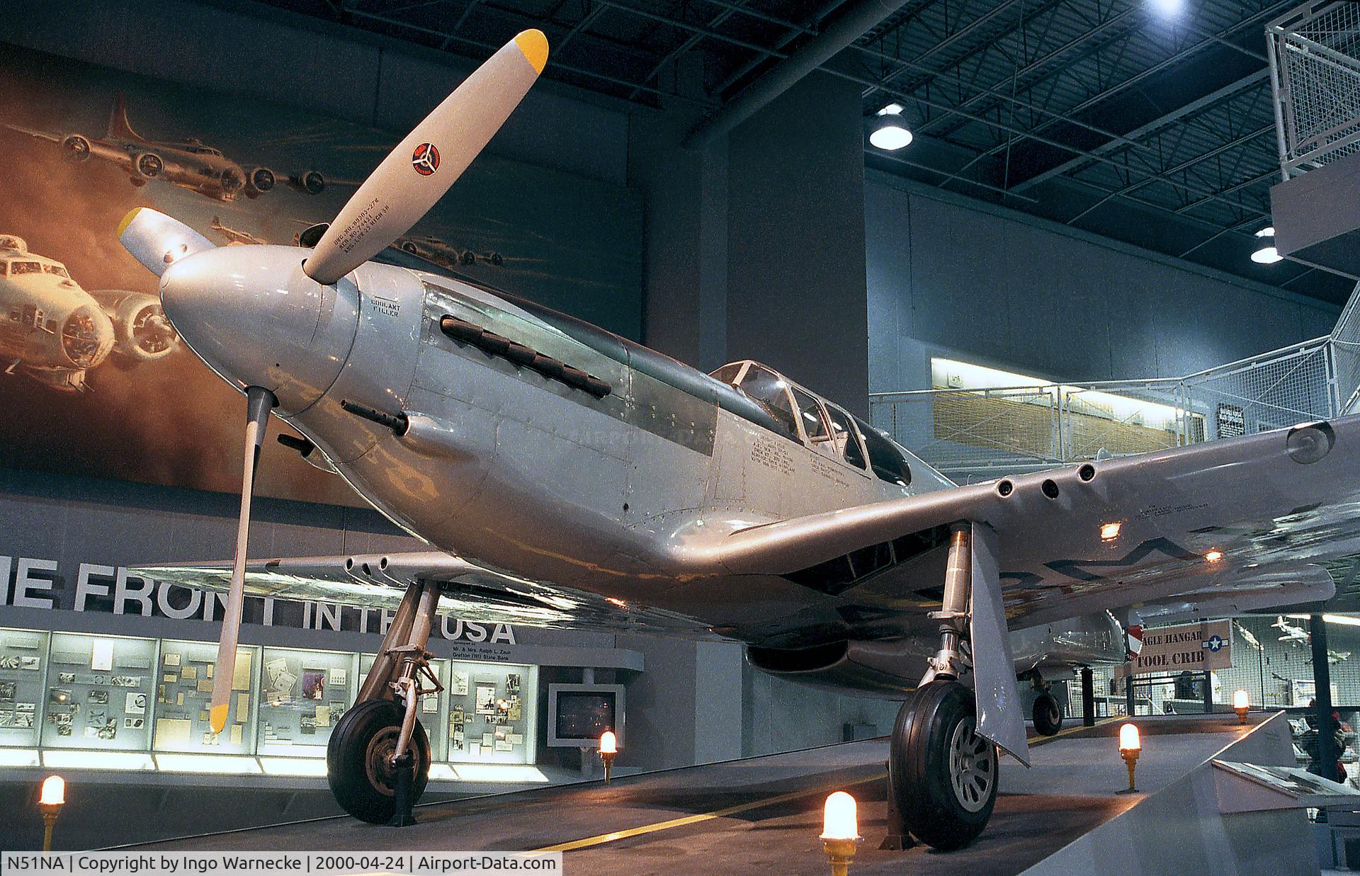 N51NA, 1941 North American XP-51 Mustang C/N 41-038, North American XP-51 Mustang Prototype at the EAA-Museum, Oshkosh WI