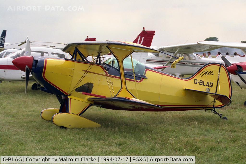 G-BLAG, 1984 Pitts S-1D Special C/N PFA 009-10195, Pitts S-1D Special at the 1994 SSAFA Air Display held at RAF Church Fenton.