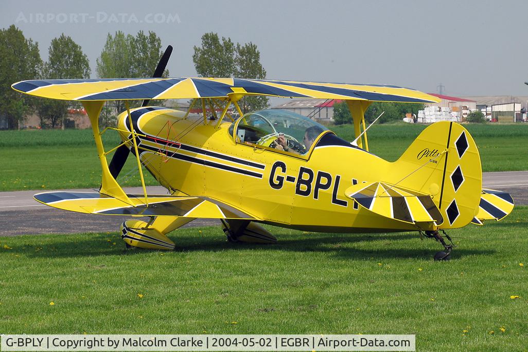 G-BPLY, 1988 Christen Pitts S-2B Special C/N 5149, Christen Pitts S-2B Special at Breighton Airfield, UK in 2004.
