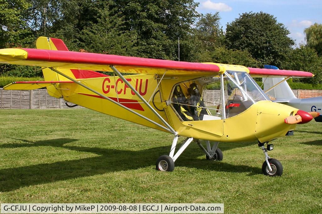 G-CFJU, 2008 Raj Hamsa X-Air Hawk C/N PFA 340-14731, Visitor to the 2009 LAA Northern rally.