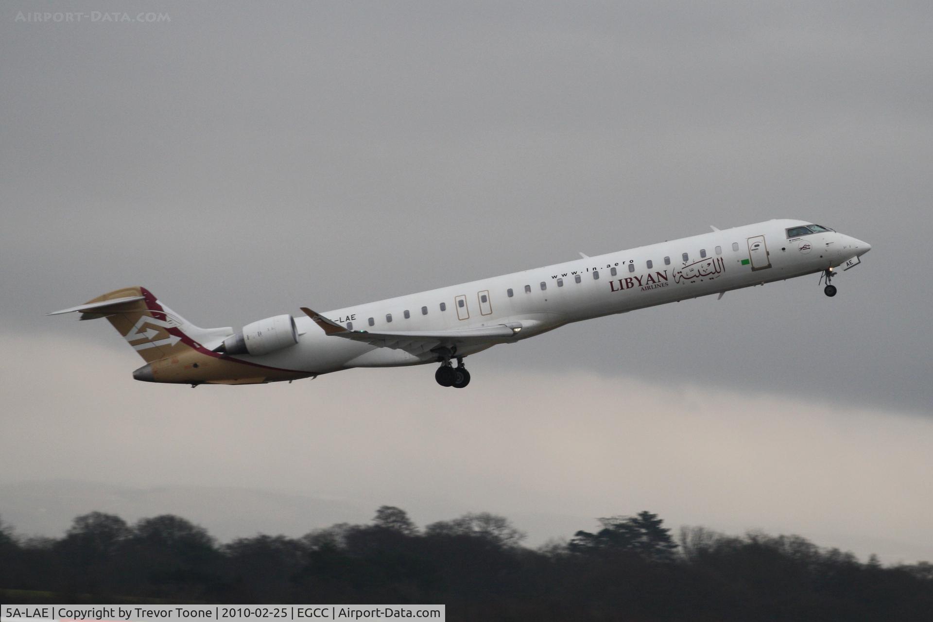 5A-LAE, 2008 Bombardier CRJ-900ER (CL-600-2D24) C/N 15216, Canadair CL-900 c/n 15216