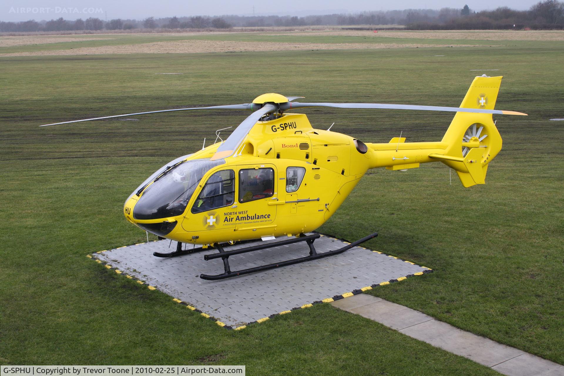 G-SPHU, 2002 Eurocopter EC-135T-2 C/N 0245, Eurocopter EC135 c/n 0245 Taken at Barton Airfield