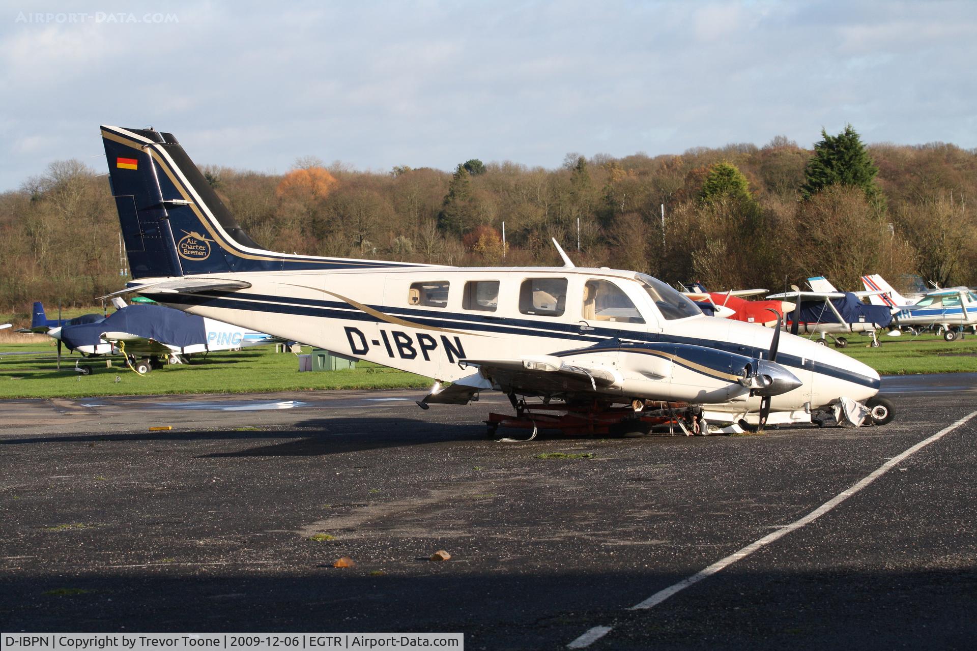 D-IBPN, 1982 Beech 58P Baron Baron C/N TJ-424, Beechcraft 58P Baron c/n TJ424