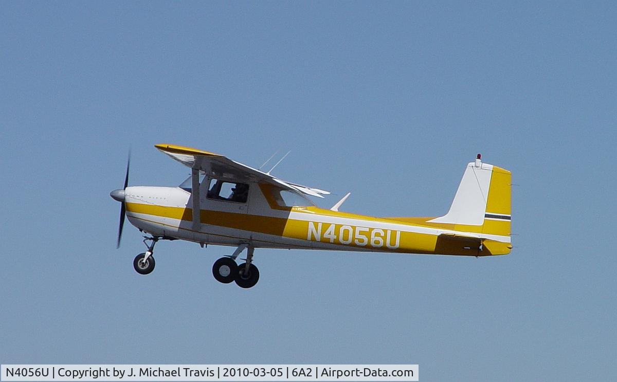 N4056U, 1965 Cessna 150E C/N 15061456, Takeoff at 6A2, RWY32.
