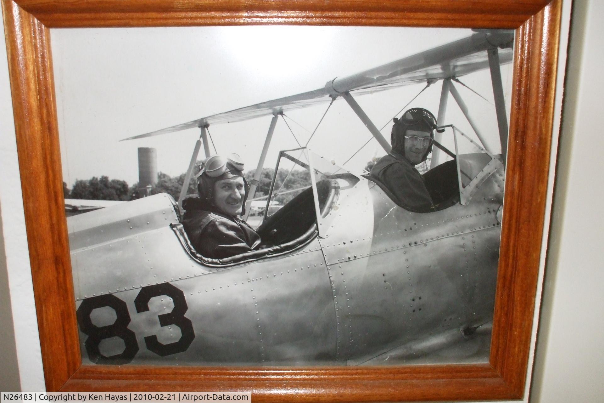 N26483, 1941 Meyers OTW C/N 36, Ed Hayas and Ken Hayas