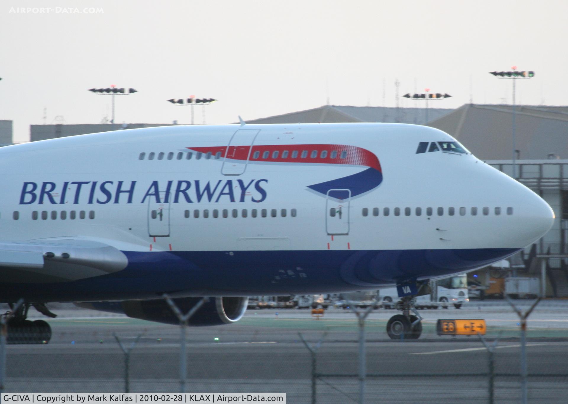G-CIVA, 1993 Boeing 747-436 C/N 27092, British Airways Boeing 747-436, BAW282 departing 24R for EGLL.