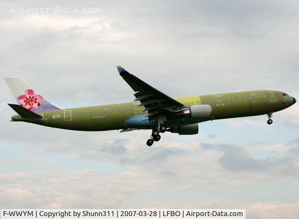 F-WWYM, 2007 Airbus A330-300 C/N 838, C/n 838 - For China Airlines
