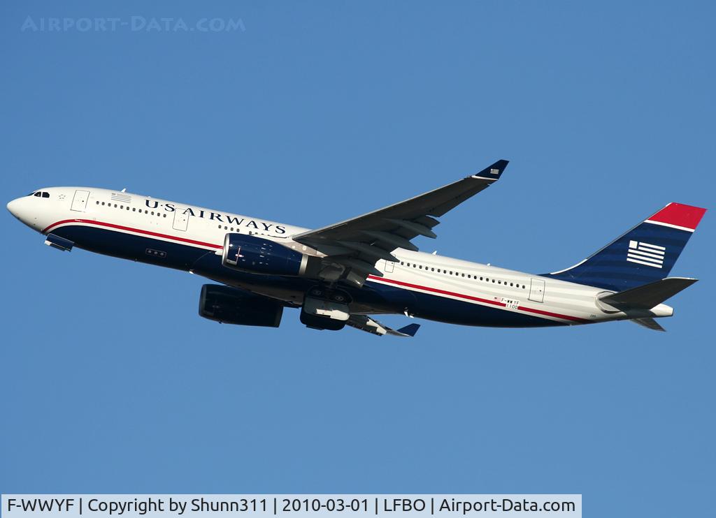 F-WWYF, 2010 Airbus A330-243 C/N 1100, C/n 1100 - To be N285AY