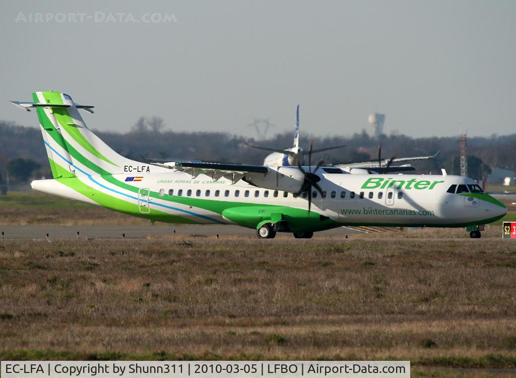 EC-LFA, 2010 ATR 72-212A C/N 902, Delivery day...