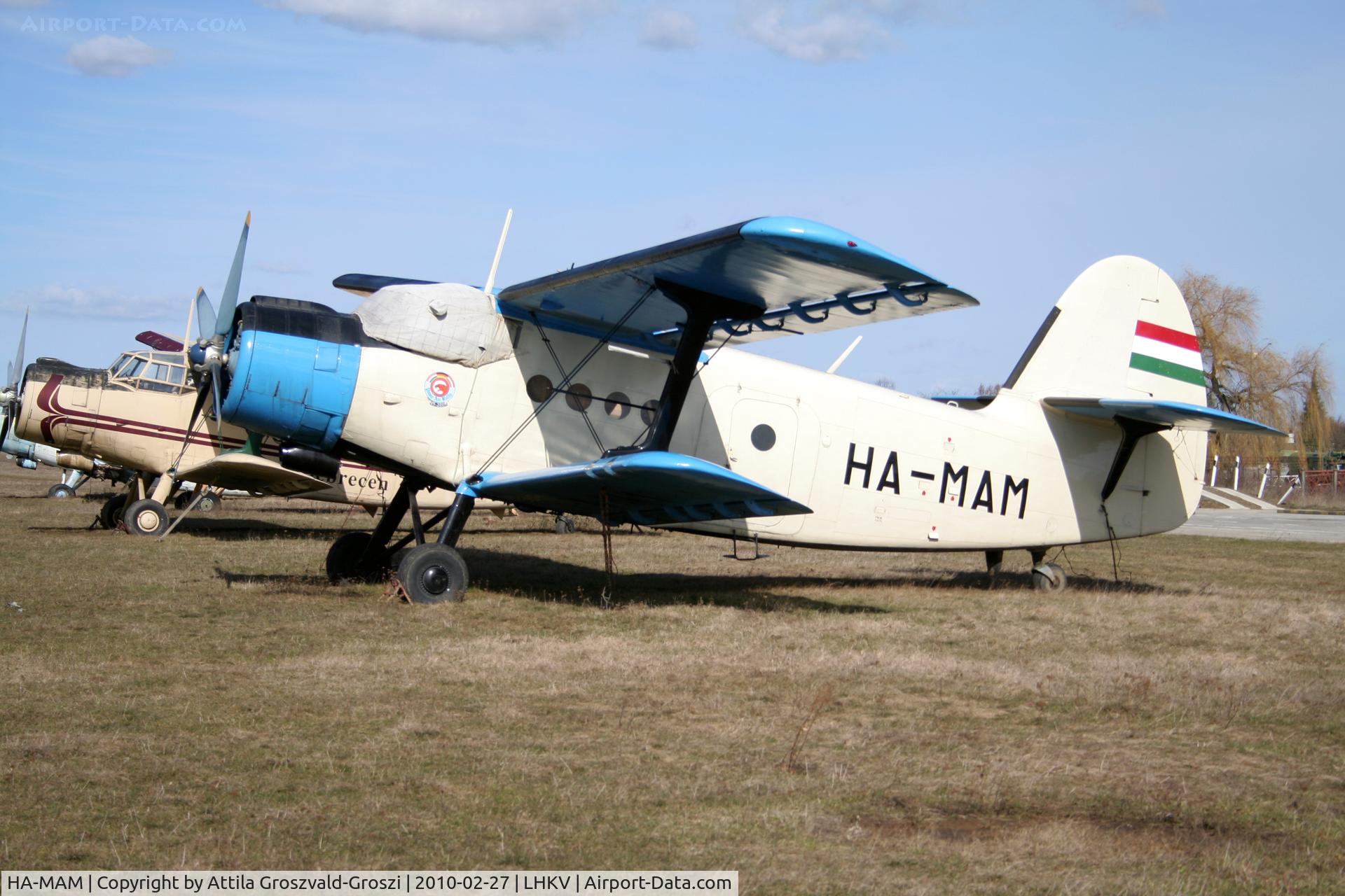 HA-MAM, 1984 PZL-Mielec An-2R C/N 1G208-44, Hungary-Kaposújlak airport.