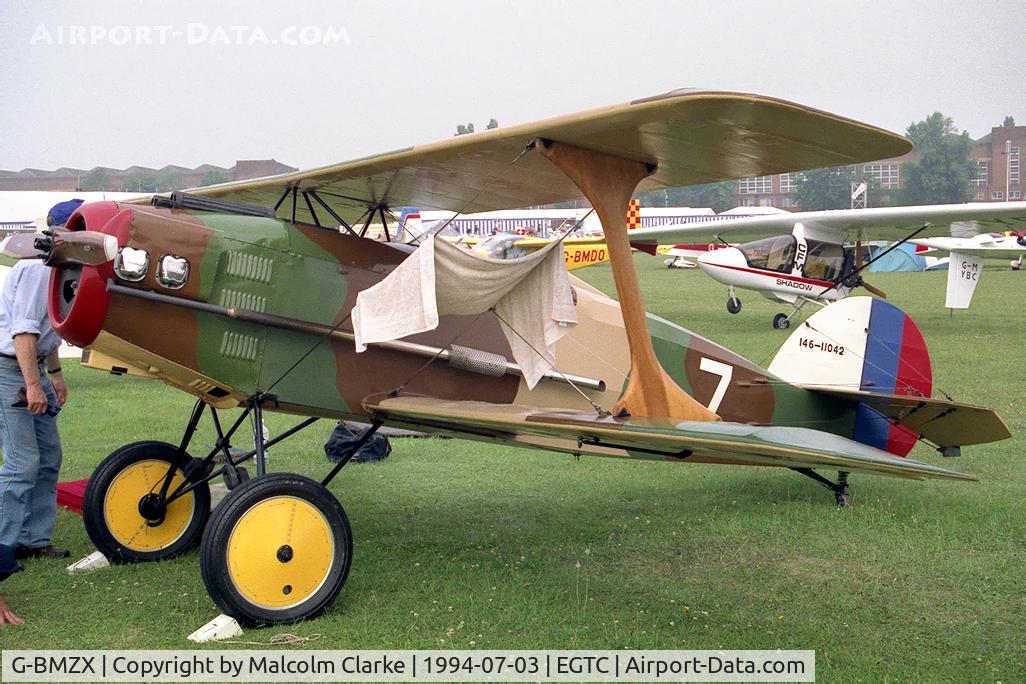 G-BMZX, 1989 Wolf W-11 Boredom Fighter C/N PFA 146-11042, Wolf W-11 Boredom Fighter at the 1994 PFA Rally at Cranfield Airport.