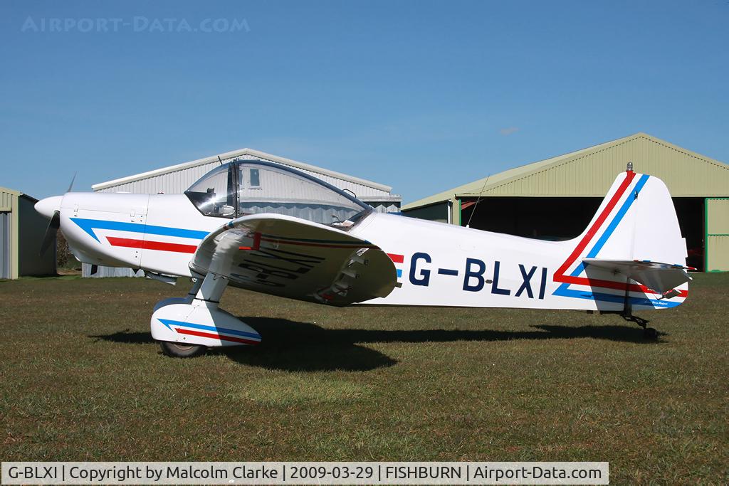 G-BLXI, 1965 Scintex CP-1310-C3 Super Emeraude C/N 937, Scintex CP-1310-C3 Super Emeraude at Fishburn Airfield, UK in 2009.