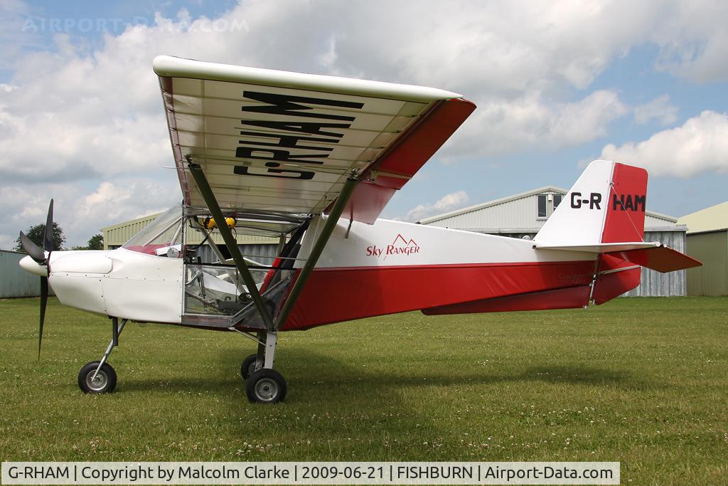 G-RHAM, 2006 Skyranger 582(1) C/N BMAA/HB/482, Best Off Skyranger 582(1) at Fishburn Airfield, UK in 2009.
