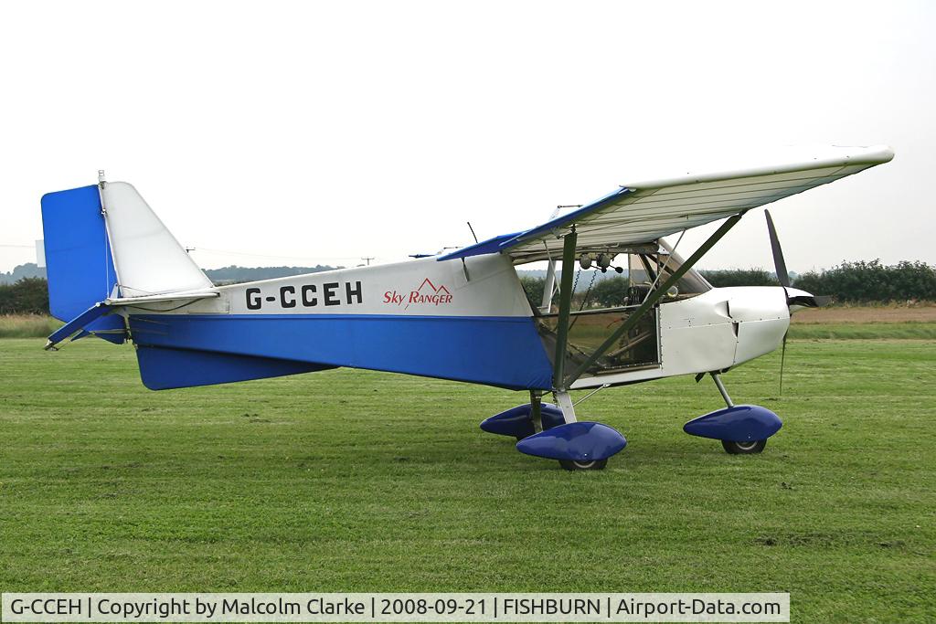 G-CCEH, 2003 Best Off Skyranger 912(2) C/N BMAA/HB/267, Best Off Skyranger 912(2) at Fishburn Airfield, UK in 2008.