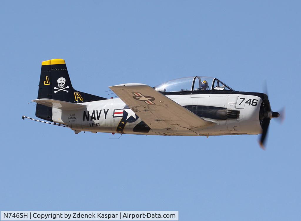 N746SH, North American T-28C Trojan C/N 226-69, Casa Grande Cactus Fly In