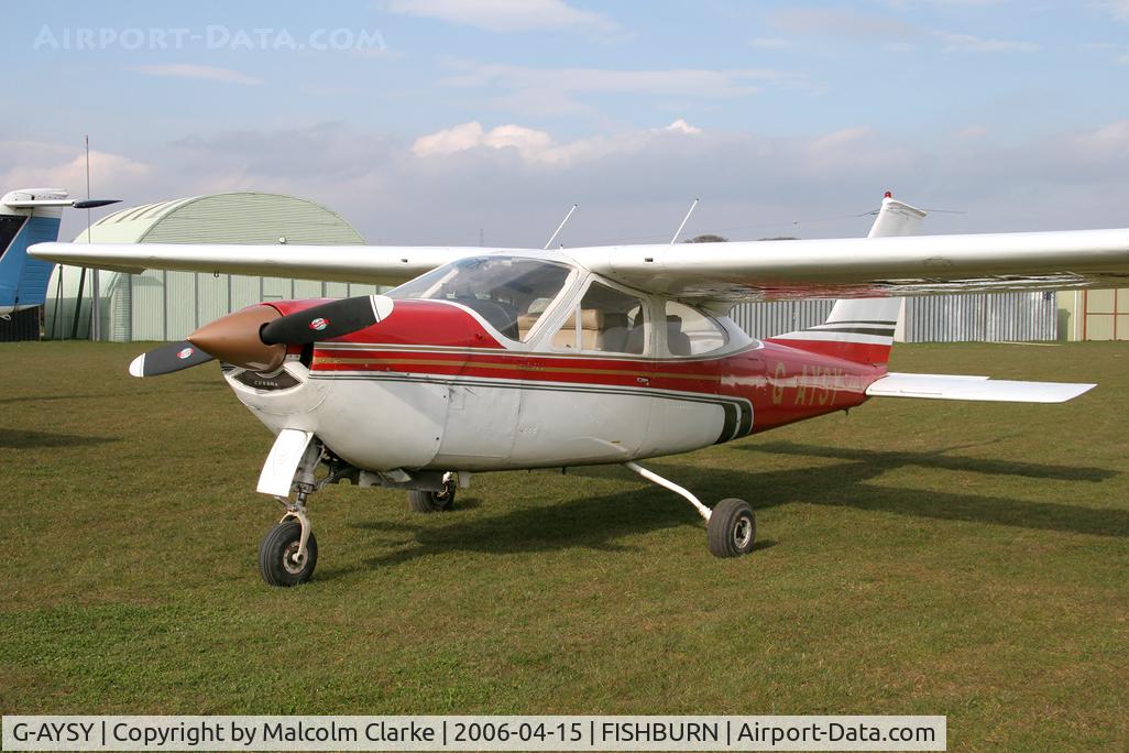 G-AYSY, 1971 Reims F177RG Cardinal RG C/N 0026, Reims F177RG Cardinal RG at Fishburn Airfield, UK in 2006.