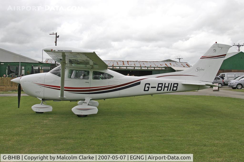 G-BHIB, 1980 Reims F182Q Skylane C/N 0134, Reims F182Q Skylane at Bagby Airfield, UK in 2007.