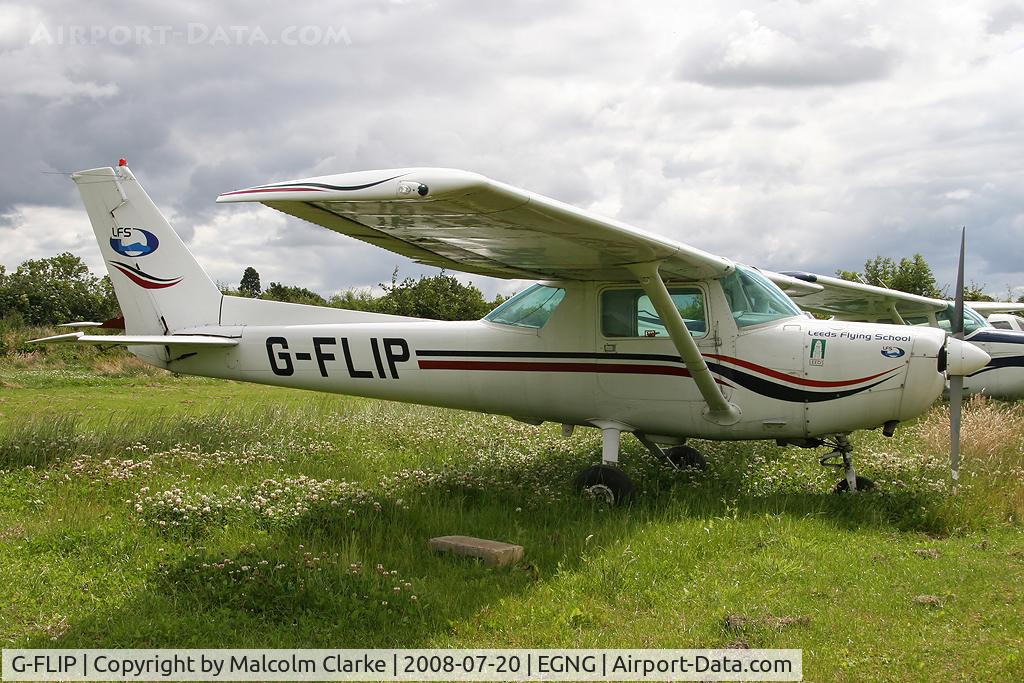 G-FLIP, 1981 Reims FA152 Aerobat C/N 0375, Reims FA152 Aerobat at Bagby Airfield, UK in 2008.