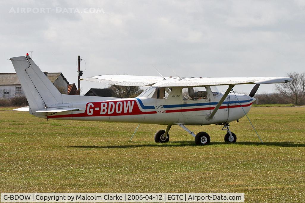 G-BDOW, 1976 Reims FRA150M Aerobat C/N 0296, Reims FRA150M Aerobat at Cranfield Airport in 2006.