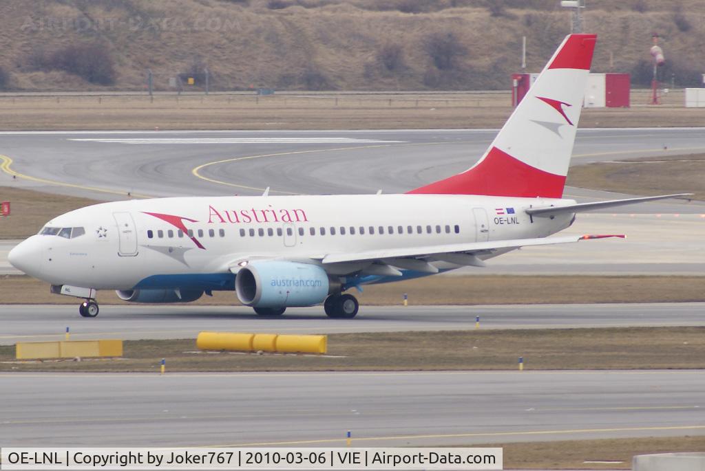 OE-LNL, 2000 Boeing 737-6Z9 C/N 30137, Austrian Airlines Boeing 737-6Z9