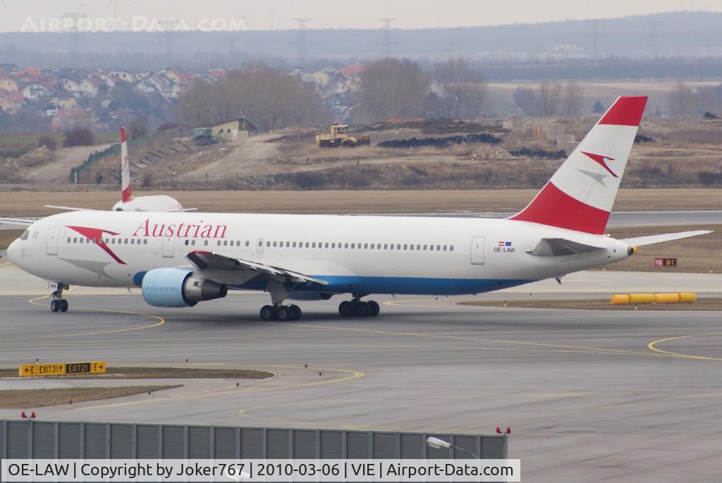 OE-LAW, 1992 Boeing 767-3Z9/ER C/N 26417, Austrian Airlines Boeing 767-3Z9(ER)