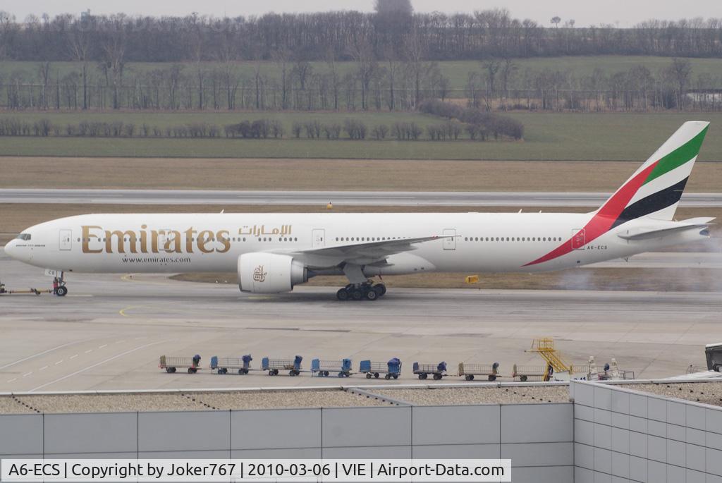 A6-ECS, 2009 Boeing 777-31H/ER C/N 38980, Emirates Boeing 777-31H(ER)