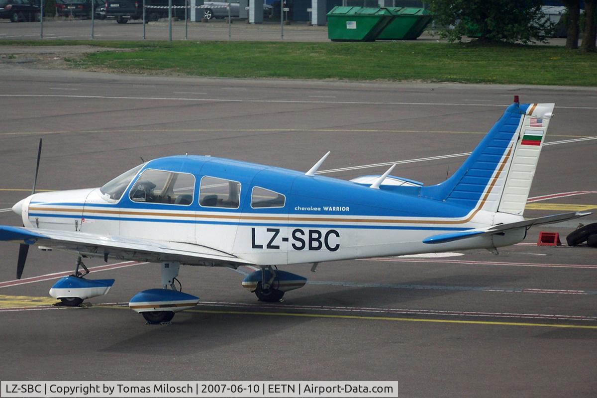 LZ-SBC, 1974 Piper PA-28-151 Cherokee Warrior C/N 28-7415538, 