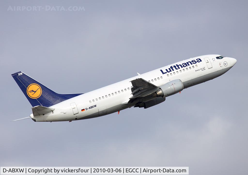 D-ABXW, 1989 Boeing 737-330 C/N 24561, Lufthansa