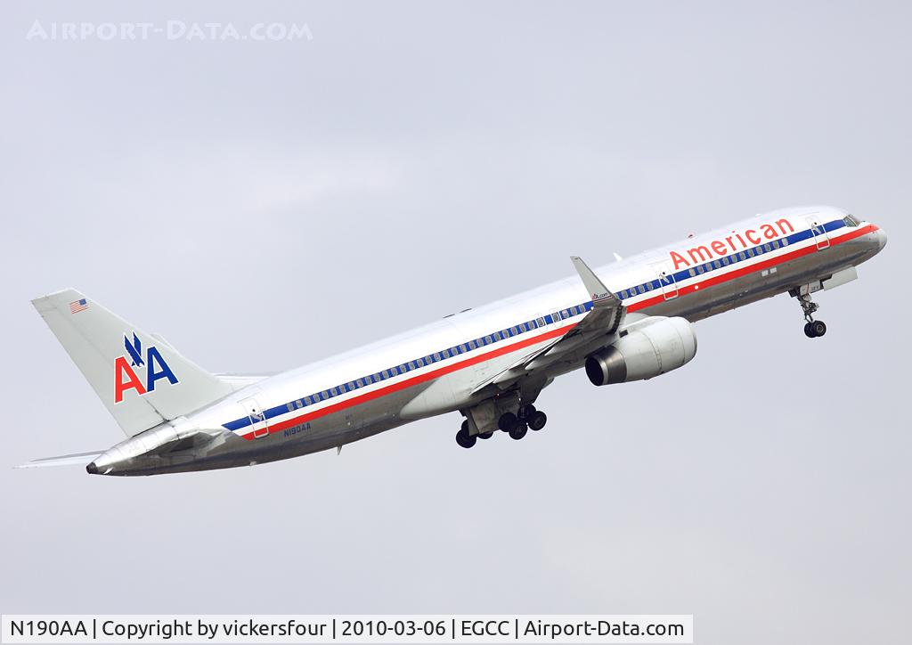 N190AA, 2001 Boeing 757-223 C/N 32384, American Airlines