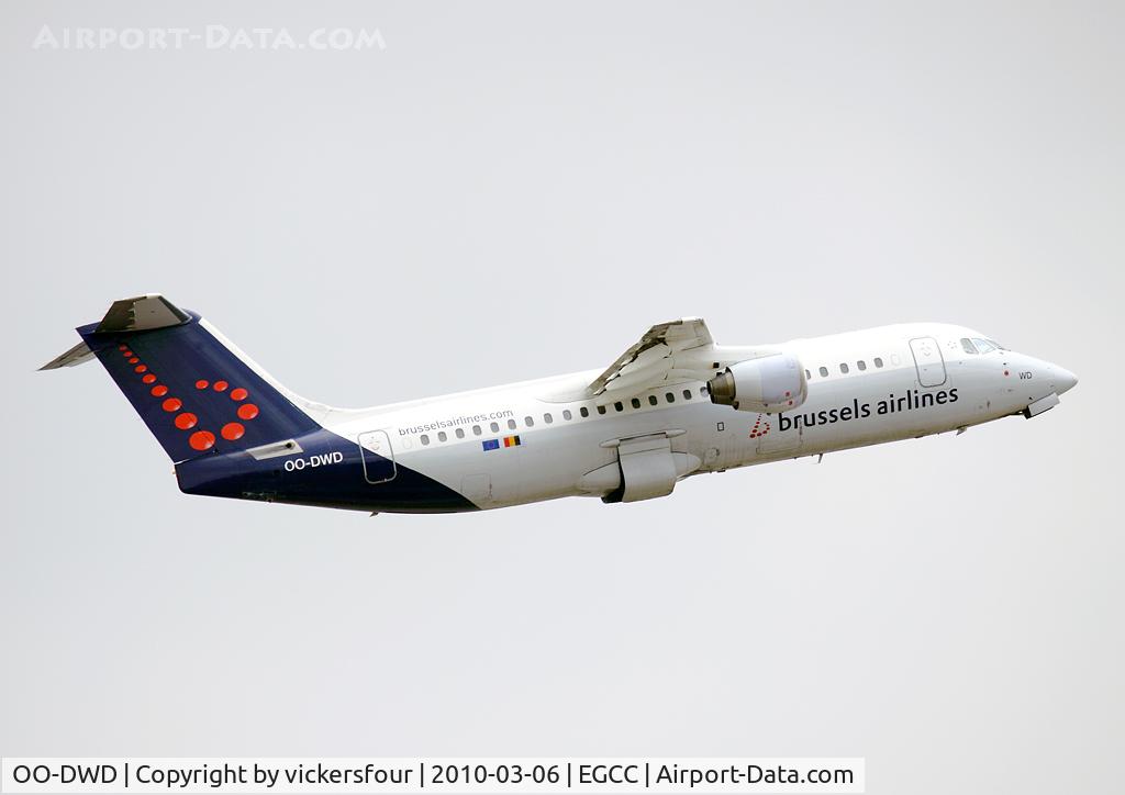 OO-DWD, 1998 British Aerospace Avro 146-RJ100 C/N E3324, Brussels Airlines