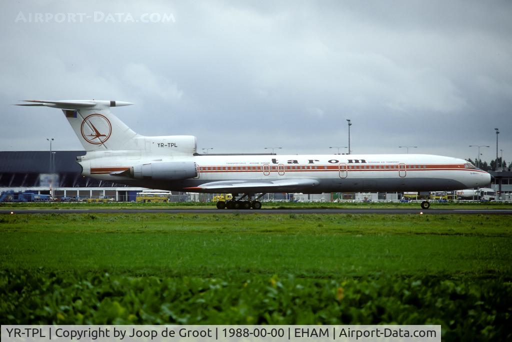YR-TPL, 1980 Tupolev Tu-154B-2 C/N 80A428, old colors