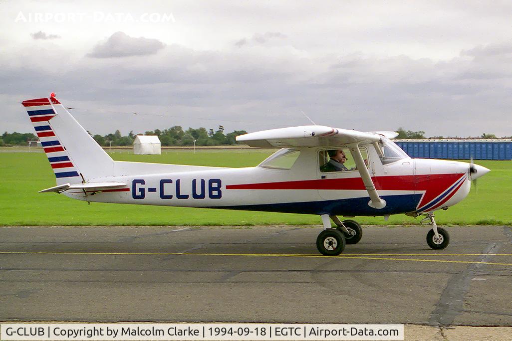 G-CLUB, 1977 Reims FRA150N C/N 0347, Reims FRA150N Aerobat at Cranfield Airport in 1994.