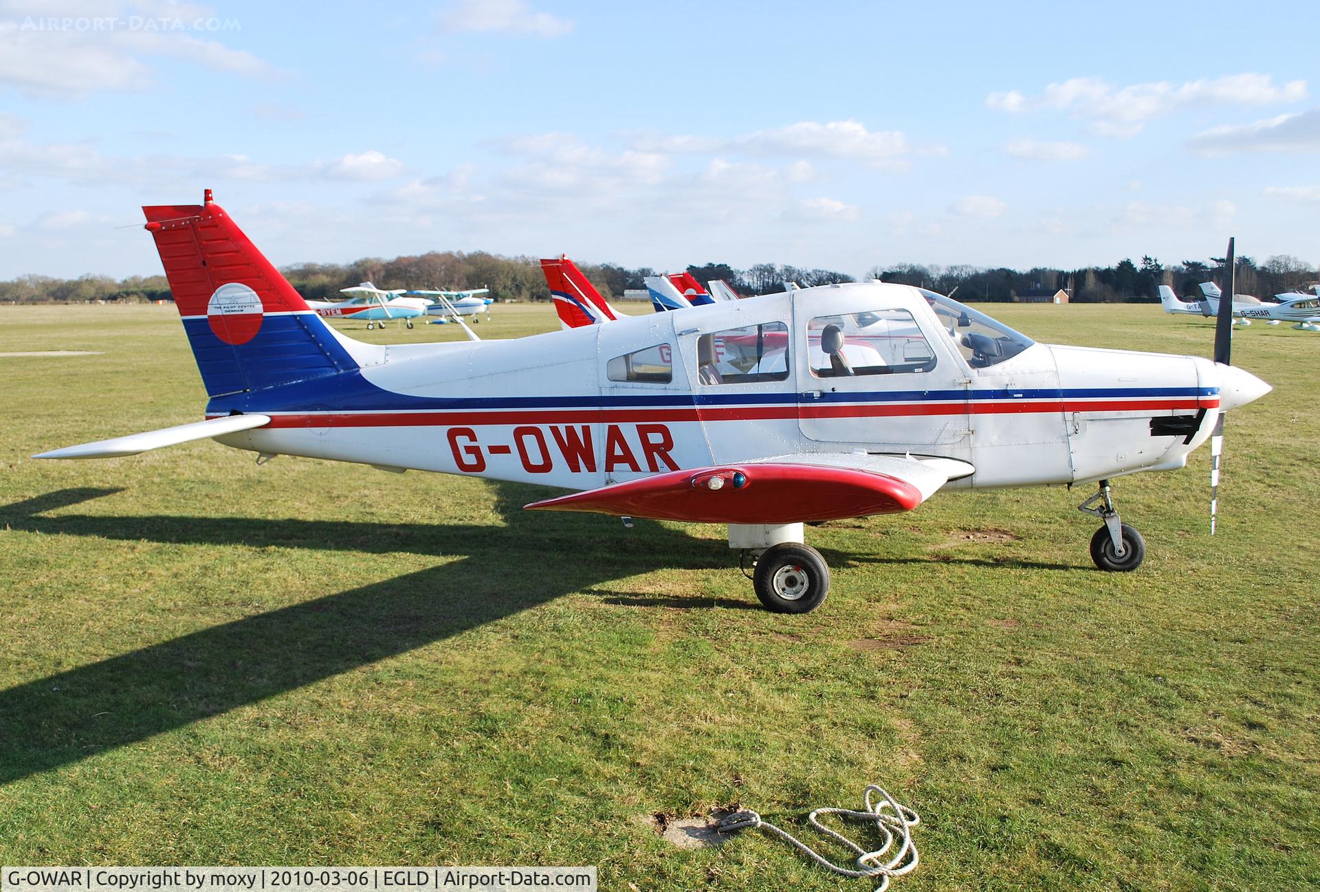 G-OWAR, 1986 Piper PA-28-161 Cherokee Warrior II C/N 28-8616054, Piper PA-28-161 at Denham
