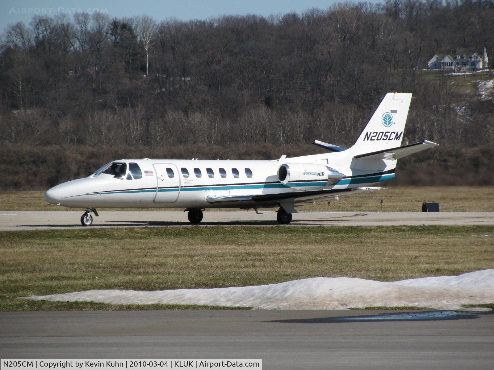 N205CM, 1994 Cessna 560 Citation V C/N 560-0250, Arriving from KMSP on a Lifeguard Flight