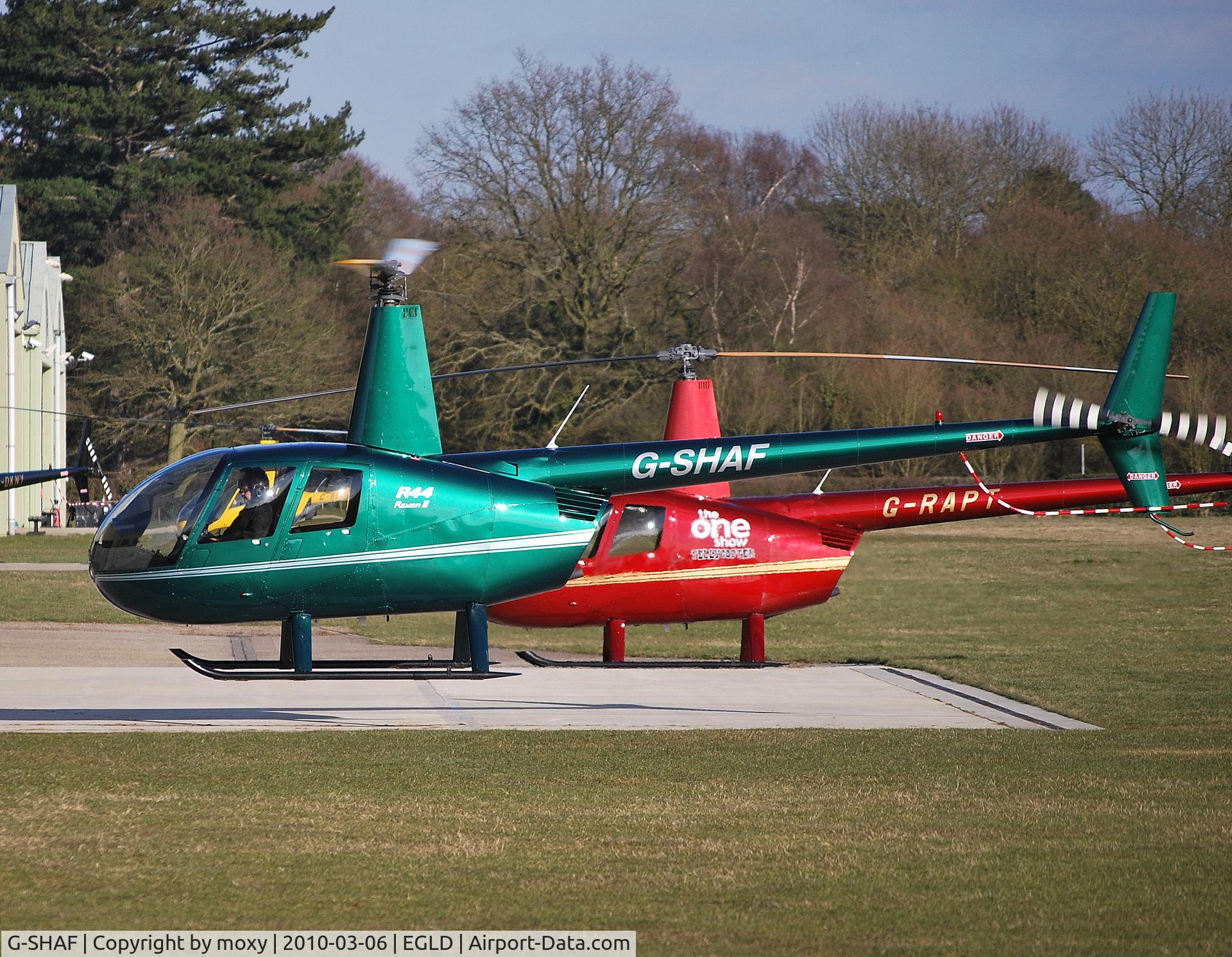 G-SHAF, 2005 Robinson R44 Raven II C/N 10892, Robinson R44 II Raven at Denham